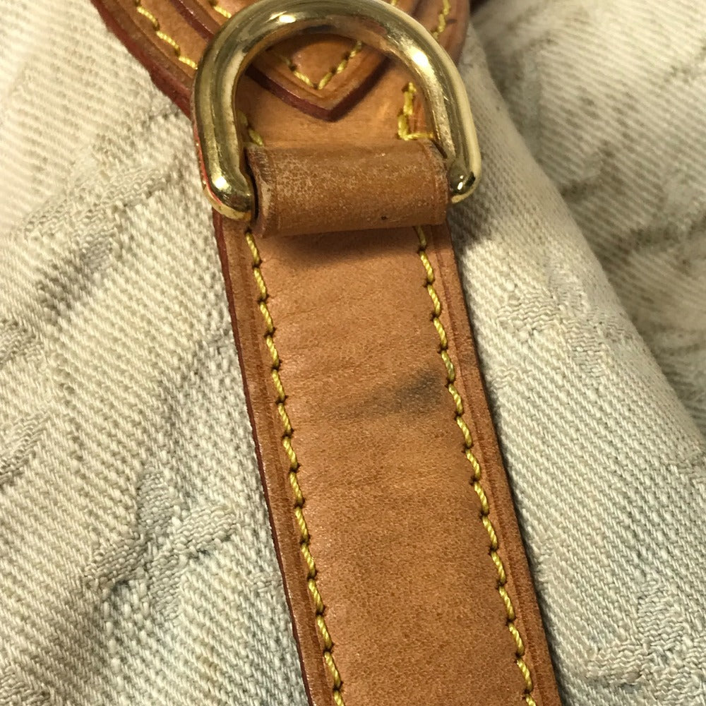 LOUIS VUITTON M93184 モノグラムデニム グラデーション サンバーストPM カバン 斜め掛け ショルダーバッグ モノグラムデニム レディース ブルー