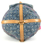 LOUIS VUITTON M93184 モノグラムデニム グラデーション サンバーストPM カバン 斜め掛け ショルダーバッグ モノグラムデニム レディース ブルー