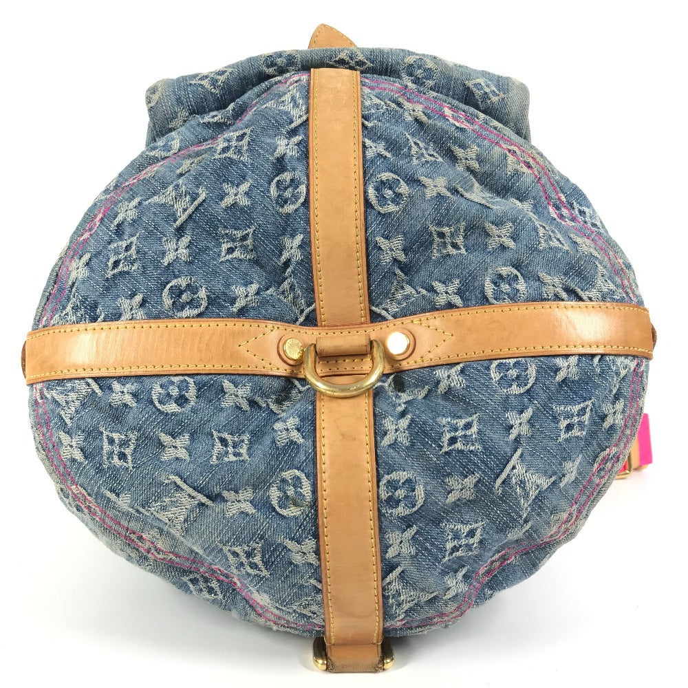 LOUIS VUITTON M93184 モノグラムデニム グラデーション サンバーストPM カバン 斜め掛け ショルダーバッグ モノグラムデニム レディース ブルー