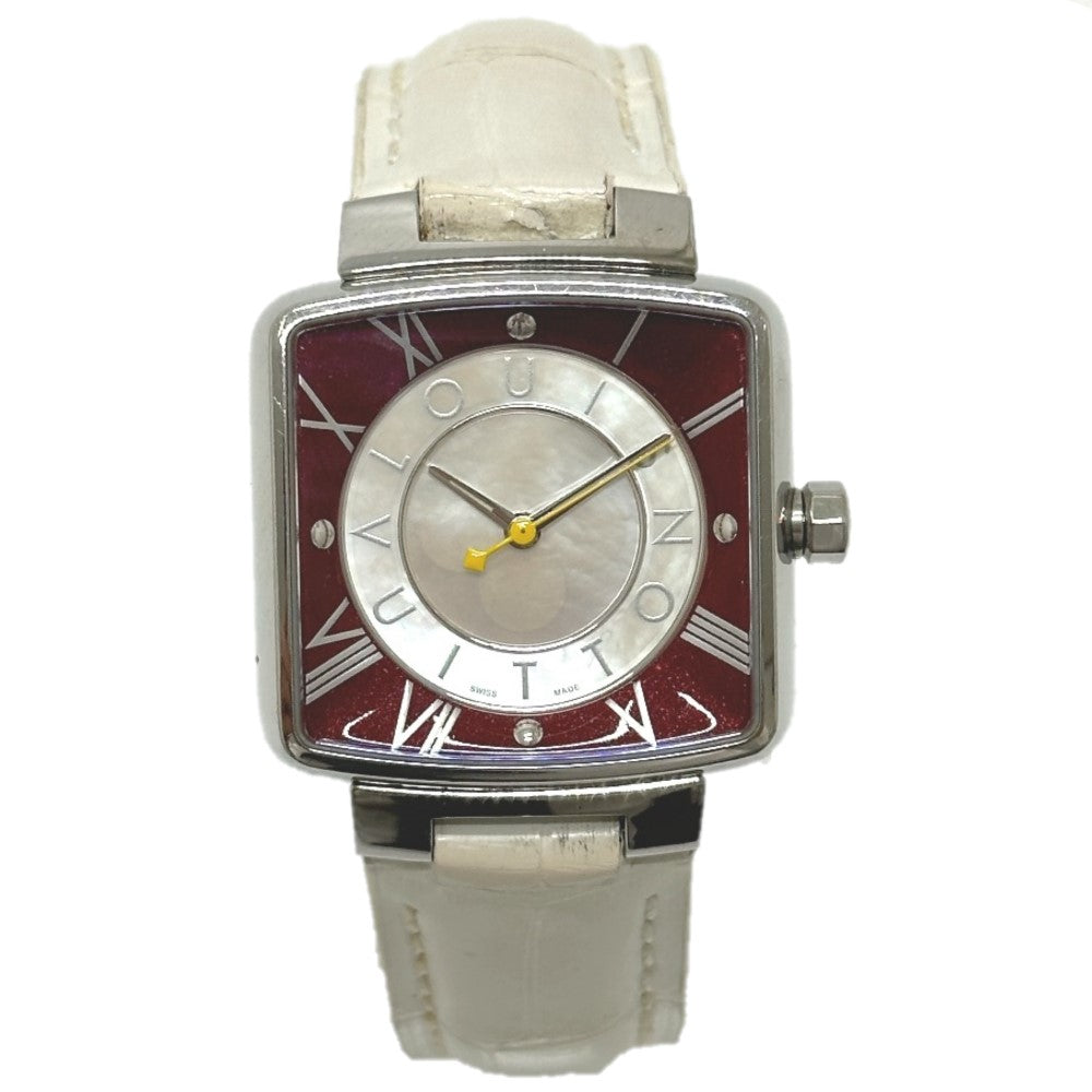LOUIS VUITTON Q221J Magic Speedy Quartz Watch, Stainless Steel, Women's, Silver