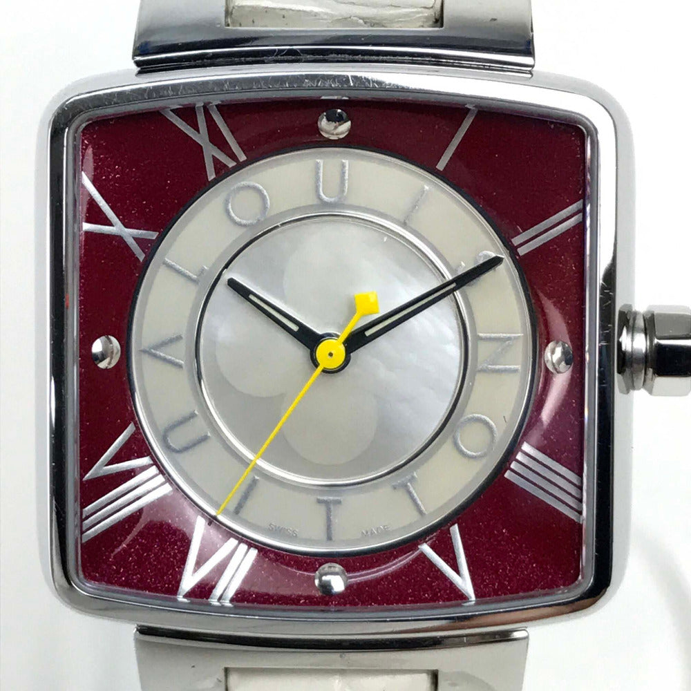 LOUIS VUITTON Q221J Magic Speedy Quartz Watch, Stainless Steel, Women's, Silver