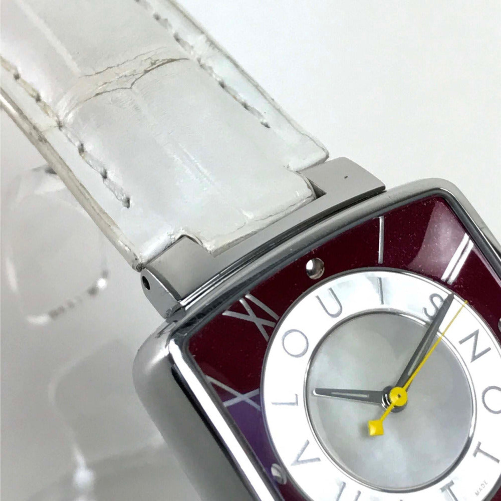 LOUIS VUITTON Q221J Magic Speedy Quartz Watch, Stainless Steel, Women's, Silver