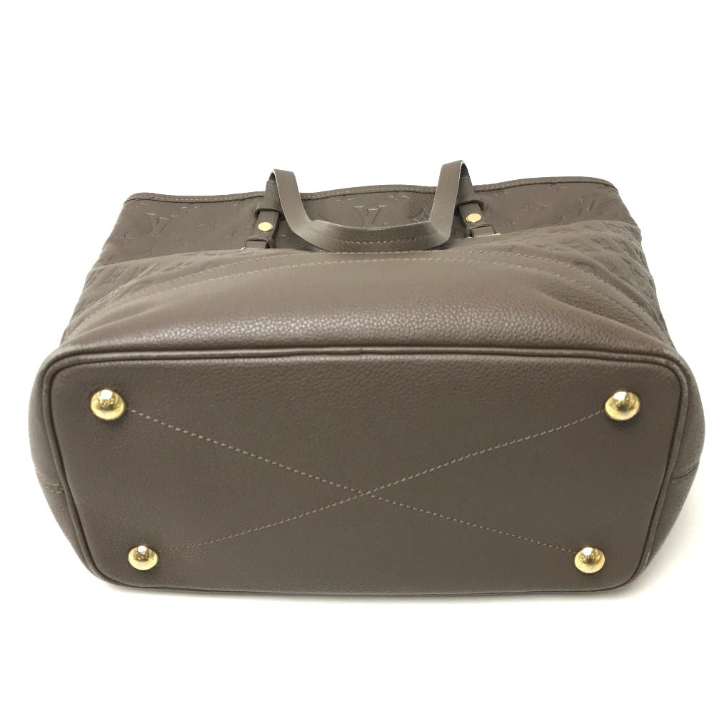 LOUIS VUITTON M40516 Monogram Empreinte Citadines PM Tote Bag in Monogram Empreinte Leather, Ombre Brown