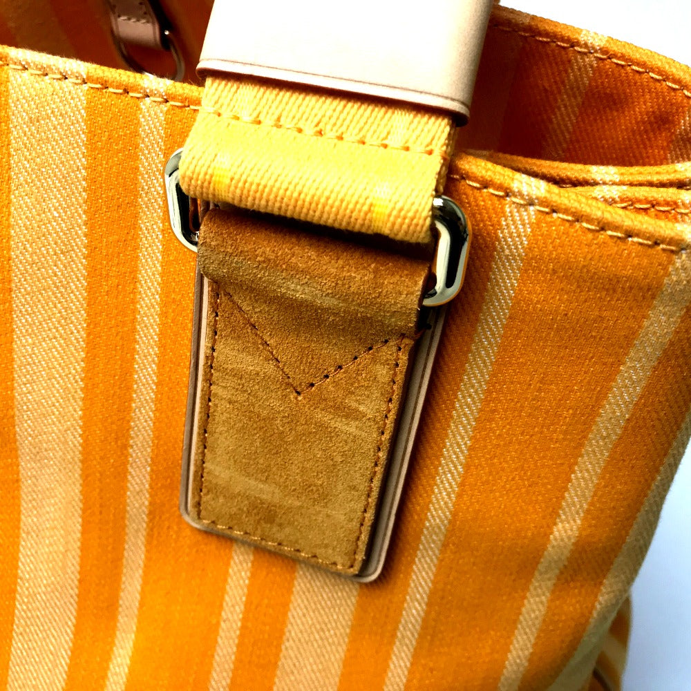 LOUIS VUITTON M94145 Plan Soleil Cabas PM Shoulder Bag/Tote Bag, Canvas, Women's, Jaune Passion, Yellow