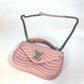 LOUIS VUITTON M51944 New Wave Crossbody Chain Bag MM 2-Way Handbag/Shoulder Bag Leather Women's Pink