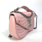 LOUIS VUITTON M51944 New Wave Crossbody Chain Bag MM 2-Way Handbag/Shoulder Bag Leather Women's Pink