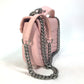 LOUIS VUITTON M51944 New Wave Crossbody Chain Bag MM 2-Way Handbag/Shoulder Bag Leather Women's Pink