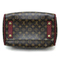 LOUIS VUITTON M40802 Monogram Golden Arrow Speedy Mini Boston Bag, Monogram Canvas, Women's, Bordeaux/Dark Brown