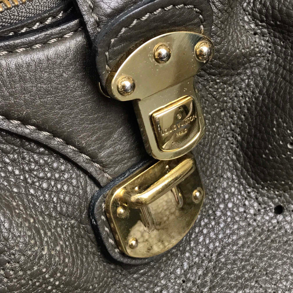 LOUIS VUITTON M95768 Monogram Mahina XS Shoulder Bag, Handbag, Travel Bag, Monogram Mahina Leather, Women's, Gray