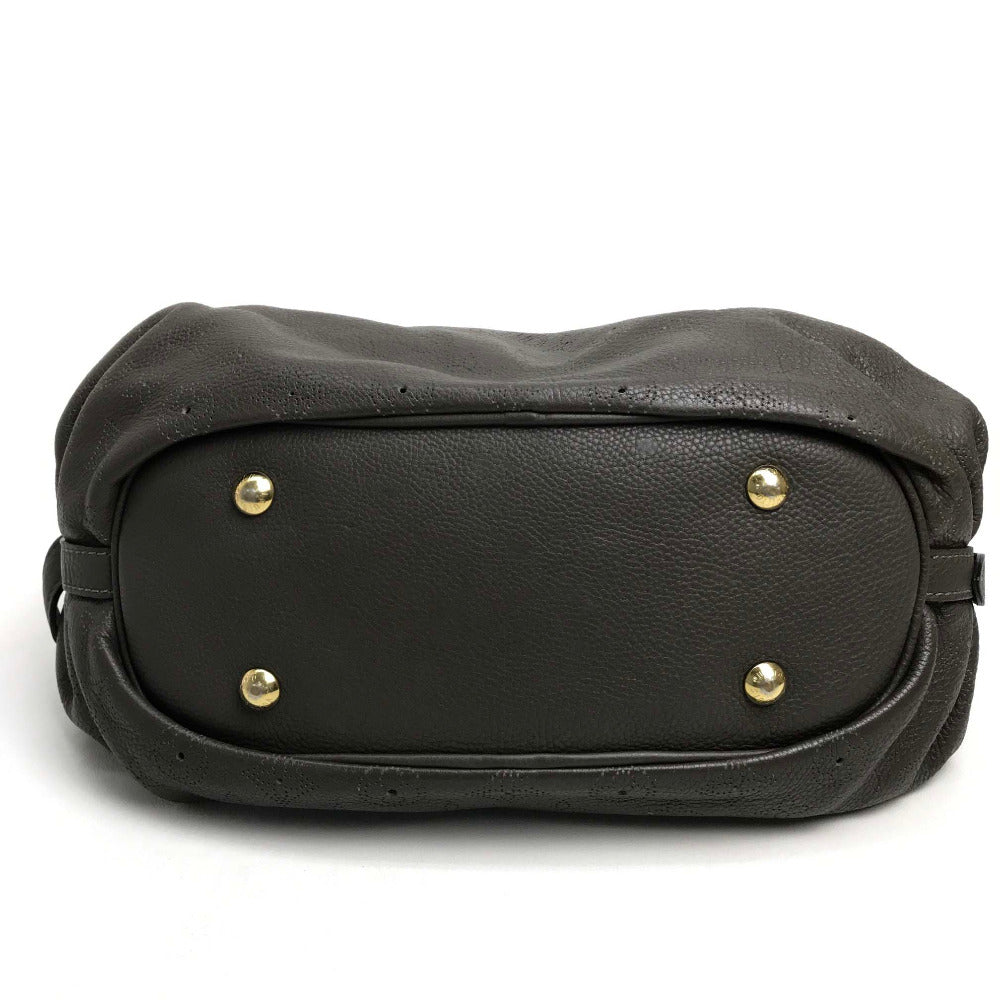 LOUIS VUITTON M95768 Monogram Mahina XS Shoulder Bag, Handbag, Travel Bag, Monogram Mahina Leather, Women's, Gray