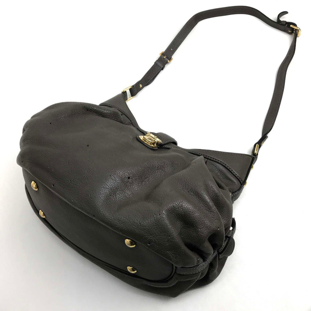 LOUIS VUITTON M95768 Monogram Mahina XS Shoulder Bag, Handbag, Travel Bag, Monogram Mahina Leather, Women's, Gray