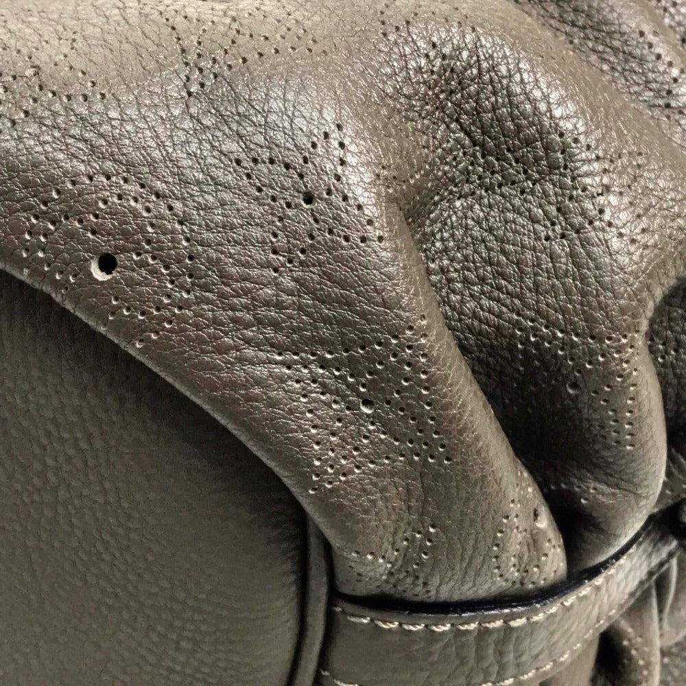 LOUIS VUITTON M95768 Monogram Mahina XS Shoulder Bag, Handbag, Travel Bag, Monogram Mahina Leather, Women's, Gray