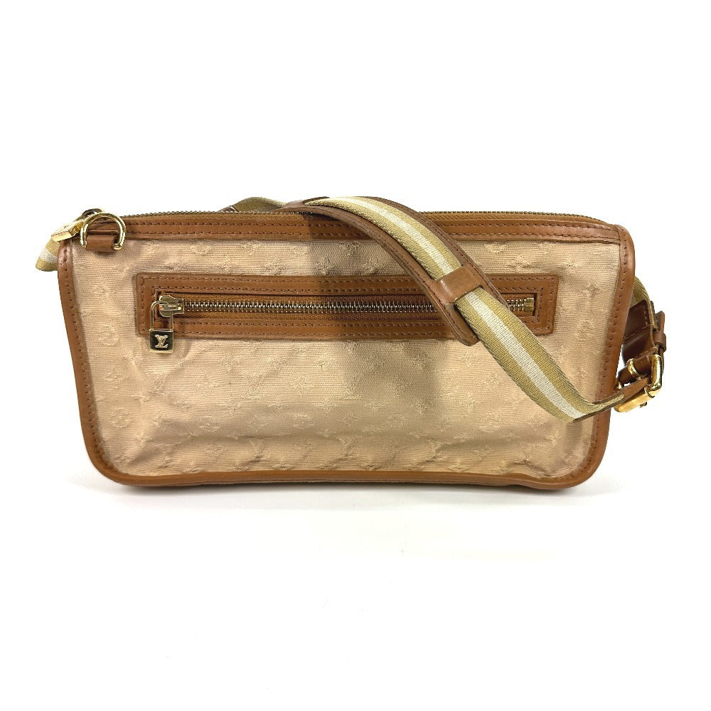 LOUIS VUITTON M92333 モノグラムミニ ポシェット キャトリーン 肩掛け カバン ショルダーバッグ モノグラムミニキャンバス レディース ベージュ
