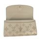 LOUIS VUITTON M60144 モノグラムマヒナ ポルトフォイユ イリス ロングウォレット フラップ 長財布 レザー レディース ガレ ベージュ