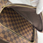 LOUIS VUITTON N51125 Damier Messenger Bag, Mervyle, Crossbody Shoulder Bag, Damier Canvas, Women's, Ebene, Brown