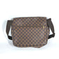 LOUIS VUITTON N51125 Damier Messenger Bag, Mervyle, Crossbody Shoulder Bag, Damier Canvas, Women's, Ebene, Brown