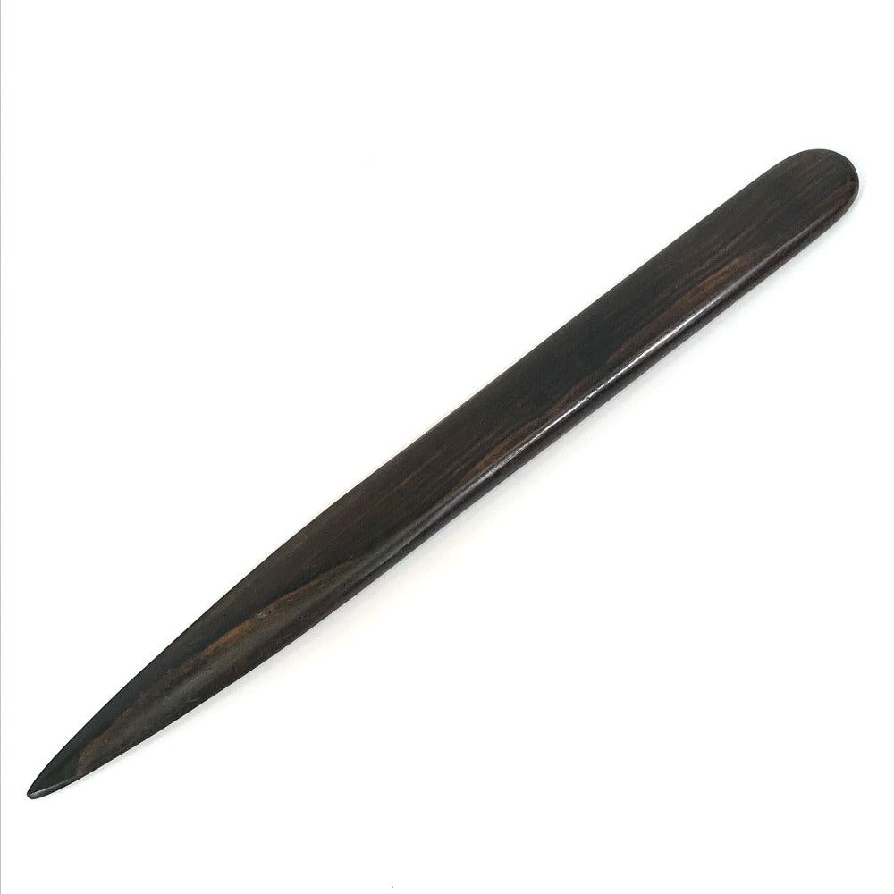 LOUIS VUITTON Monogram Shell Logo Paper Cutter/Knife, Novelty, Wooden, Unisex, Brown