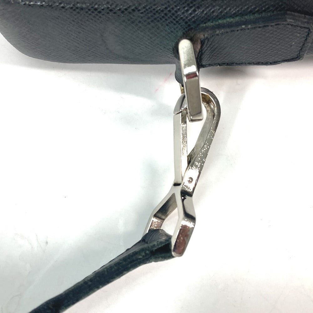 LOUIS VUITTON M32522 Taiga Porte-Ordinatour-Odessa 2WAY Hand Bag Crossbody Shoulder Bag Business bag Taiga Leather Ardoise Black Used