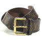 LOUIS VUITTON M9836V Monogram Ceinture Pochette Duo Belt only belt MonogramCanvas Brown Used