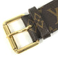 LOUIS VUITTON M9836V Monogram Ceinture Pochette Duo Belt only belt MonogramCanvas Brown Used