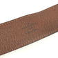 LOUIS VUITTON M9836V Monogram Ceinture Pochette Duo Belt only belt MonogramCanvas Brown Used