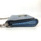 LOUIS VUITTON M61036 Epi Denim Portefeuille Twist Chain Wallet, Long Wallet, Crossbody Flap Shoulder Bag, Epi Leather, Women's, Blue