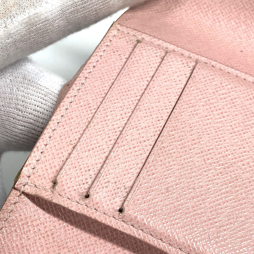 LOUIS VUITTON M62360 モノグラム ポルトフォイユ・ヴィクトリーヌ コンパクトウォレット 3つ折り財布 モノグラムキャンバス レディース ローズバレリーヌ ブラウン