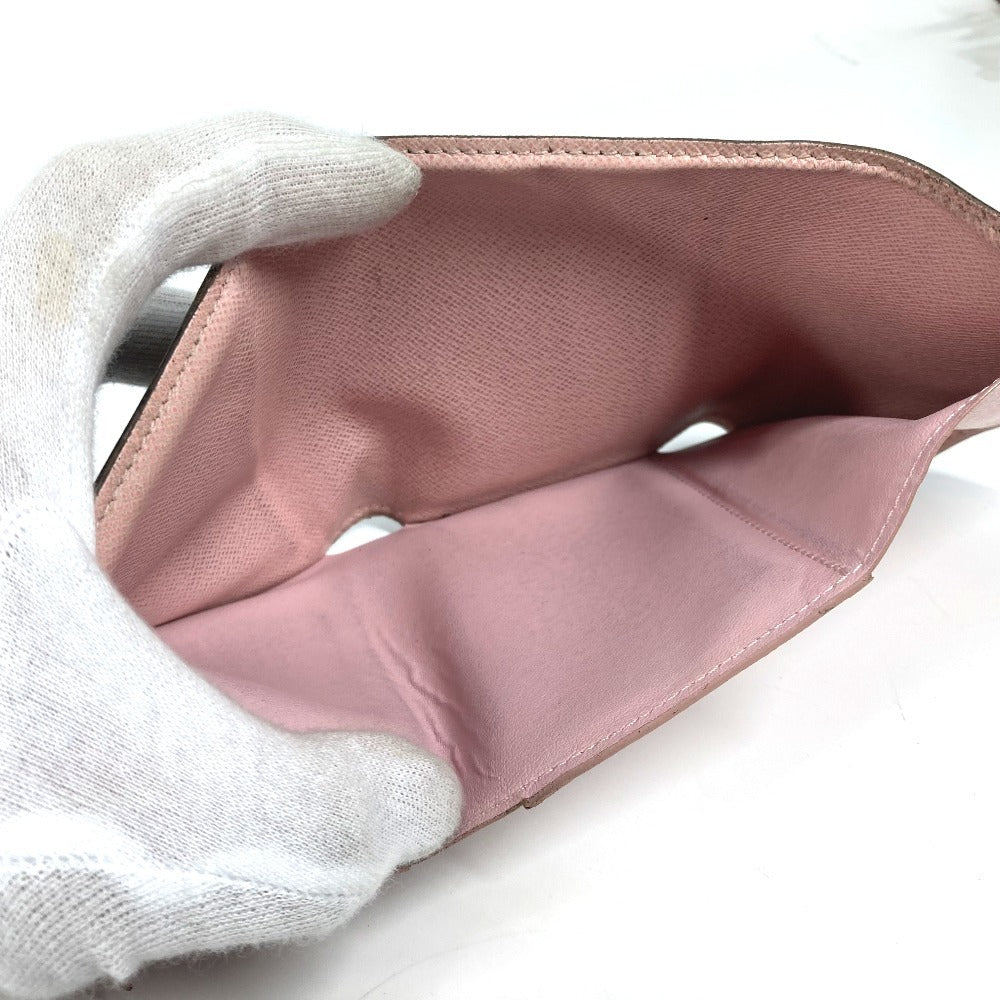 LOUIS VUITTON M62360 モノグラム ポルトフォイユ・ヴィクトリーヌ コンパクトウォレット 3つ折り財布 モノグラムキャンバス レディース ローズバレリーヌ ブラウン