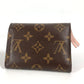 LOUIS VUITTON M62360 モノグラム ポルトフォイユ・ヴィクトリーヌ コンパクトウォレット 3つ折り財布 モノグラムキャンバス レディース ローズバレリーヌ ブラウン