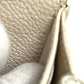 LOUIS VUITTON M60177 Portefeuille Iris Long Wallet in Monogram Mahina Leather, Ivory and White