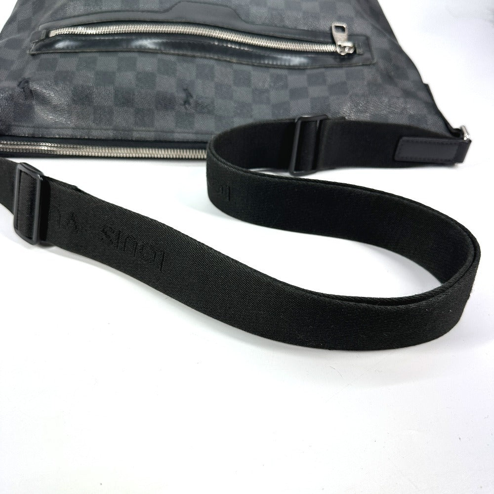 LOUIS VUITTON N41106 ダミエグラフィット ミックMM 斜め掛け カバン メッセンジャーバッグ ショルダーバッグ ダミエグラフィットキャンバス ユニセックス ブラック
