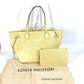 LOUIS VUITTON M41092 エピ ネヴァーフルMM カバン ショルダーバッグ ポーチ付き バッグ ハンドバッグ トートバッグ エピレザー レディース ジョーヌ ペール イエロー