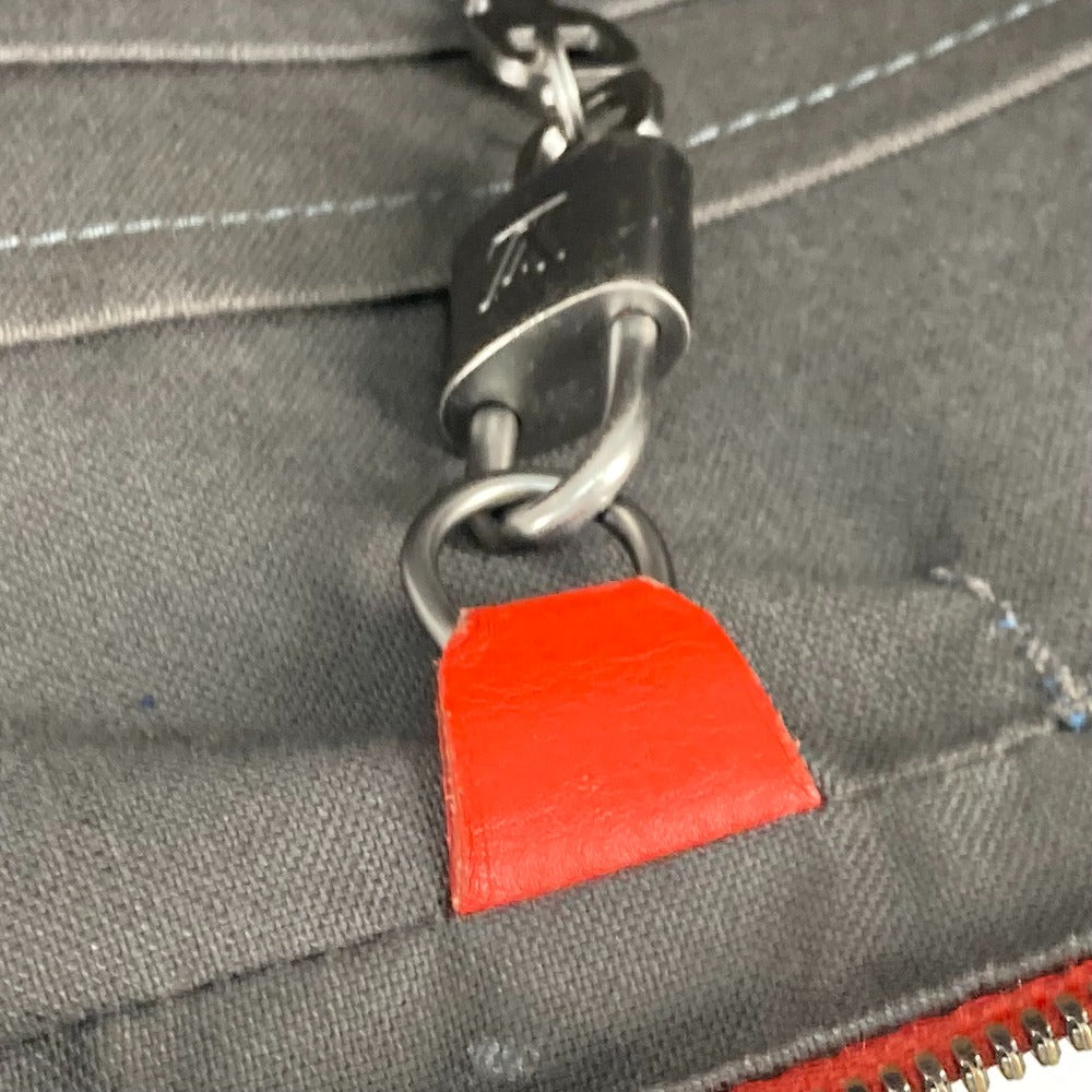 LOUIS VUITTON N41143 ダミエアンフィニ ポルトドキュマンヴォワヤージ PDV トートバッグ カバン ハンドバッグ ビジネスバッグ ダミエアンフィニレザー メンズ レッド
