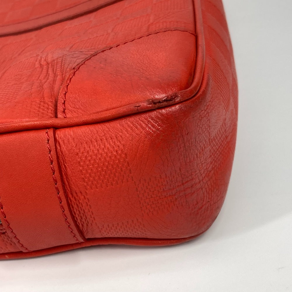 LOUIS VUITTON N41143 ダミエアンフィニ ポルトドキュマンヴォワヤージ PDV トートバッグ カバン ハンドバッグ ビジネスバッグ ダミエアンフィニレザー メンズ レッド