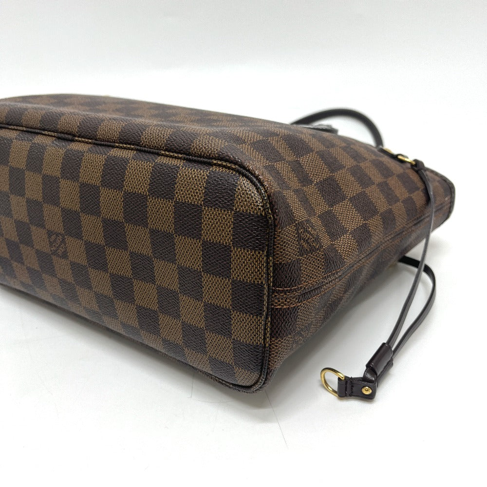 LOUIS VUITTON N41359 Never full PM Bag, Handbag, Neverfull Tote Bag Damier Canvas Brown Used