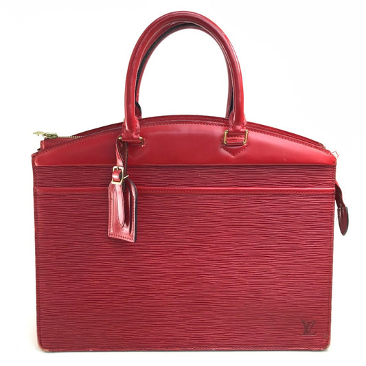 LOUIS VUITTON M48187 エピ リヴィエラ カバン ロゴ ハンドバッグ エピレザー レディース カスティリアンレッド レッド