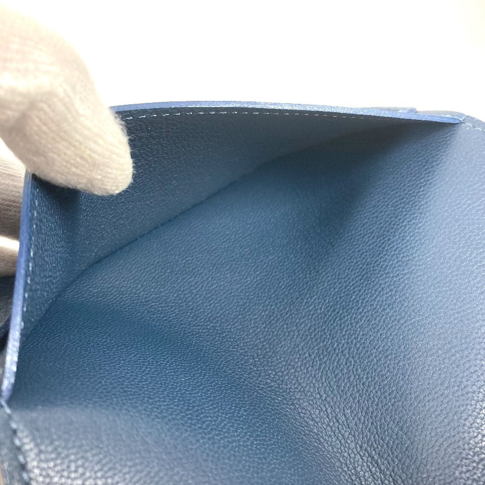 LOUIS VUITTON 本 メモ帳 ロゴ ステーショナリー ブックカバー 手帳カバー ノートカバー レザー ユニセックス ネイビー