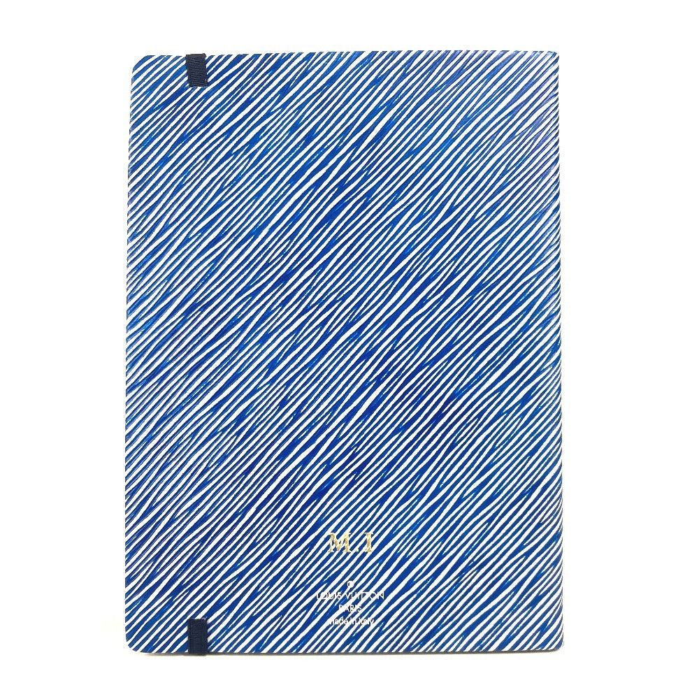 LOUIS VUITTON エピ カイエギュスターヴMM メモ帳 ステーショナリー ノート ノートブック エピレザー ユニセックス ブルー