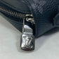 LOUIS VUITTON M61698 Monogram Eclipse Zippy XL Travel Case with Zip-Around Long Wallet in Monogram Eclipse Canvas, Men's, Black