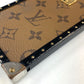 LOUIS VUITTON M64487 Monogram Reverse Eye Trunk iPhone 7+ iPhone Case, Monogram Reverse Canvas, Women's, Brown