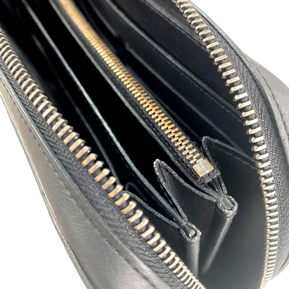 LOUIS VUITTON N61254 Damier Infini Zippy XL Long Wallet with Round Zipper, Damier Infini Leather, Men's, Black