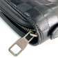 LOUIS VUITTON N61254 Damier Infini Zippy XL Long Wallet with Round Zipper, Damier Infini Leather, Men's, Black