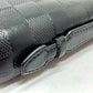 LOUIS VUITTON N61254 Damier Infini Zippy XL Long Wallet with Round Zipper, Damier Infini Leather, Men's, Black