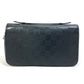 LOUIS VUITTON N61254 Damier Infini Zippy XL Clutch Bag/Long Wallet in Damier Infini Leather, Men's, Noir Black
