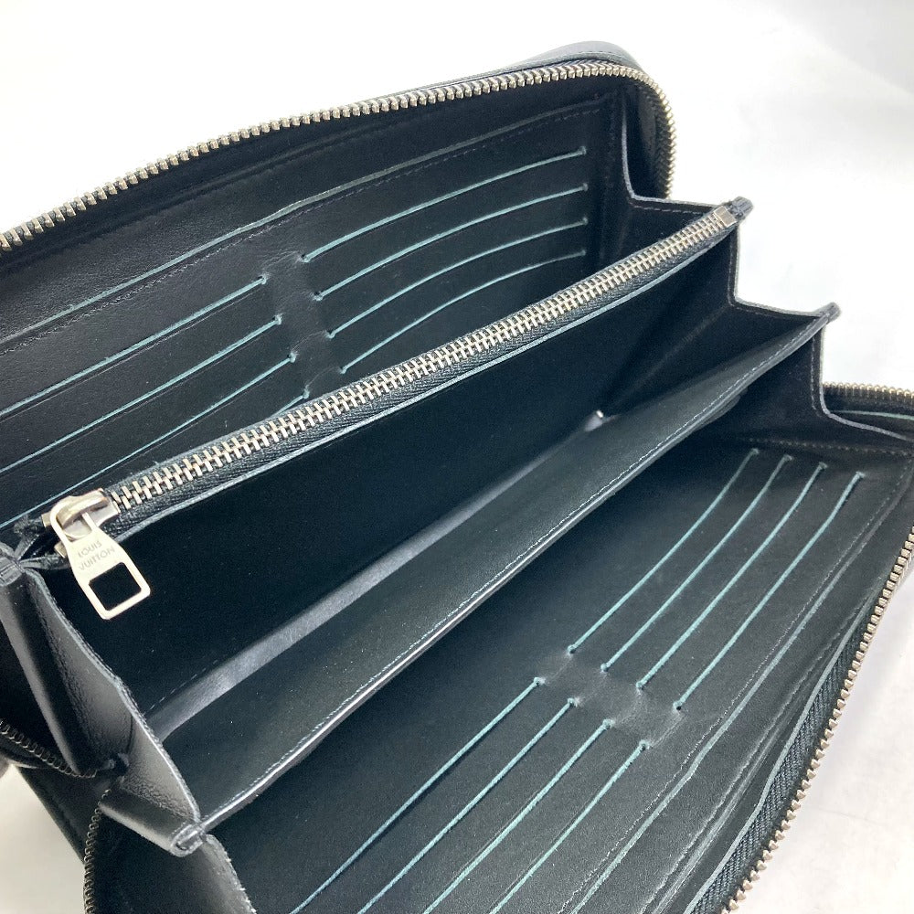 LOUIS VUITTON N61254 Damier Infini Zippy XL Clutch Bag/Long Wallet in Damier Infini Leather, Men's, Noir Black