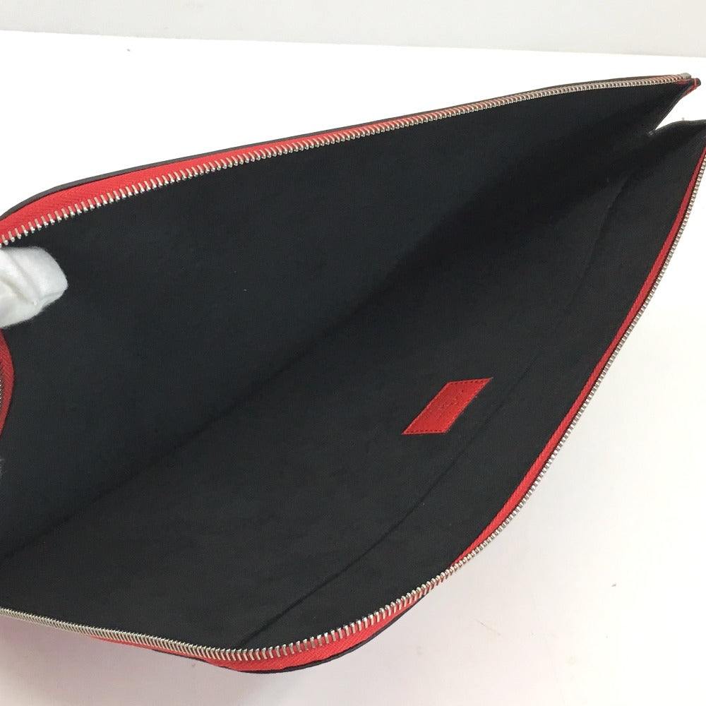 LOUIS VUITTON M67722 Louis Vuitton x Supreme Epi Pochette Jour GM PO.JOUR GM SP EPI POCHETTE Clutch Bag in Epi Leather, Unisex, Red