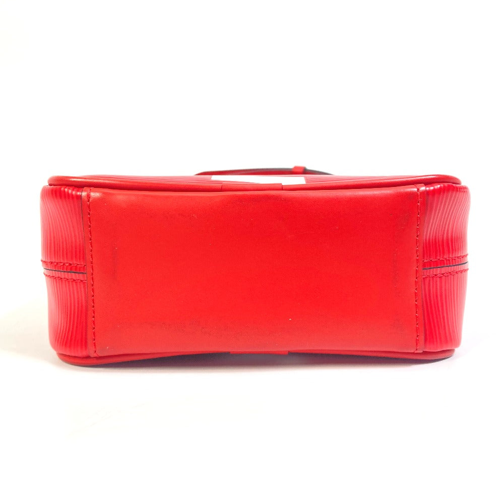 LOUIS VUITTON M53417 Epi Danube PM Shoulder Bag, Supreme Collaboration Shoulder Bag, Epi Electric Leather, Red, Men's