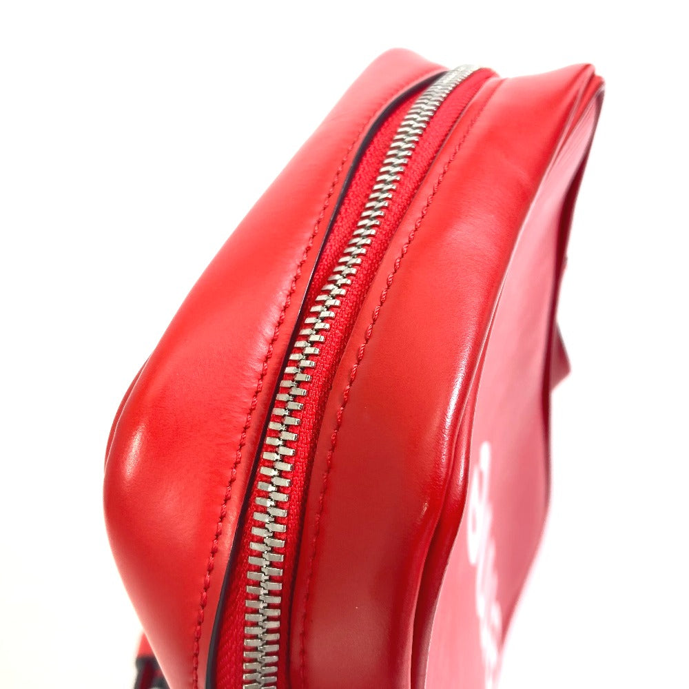 LOUIS VUITTON M53417 Epi Danube PM Shoulder Bag, Supreme Collaboration Shoulder Bag, Epi Electric Leather, Red, Men's