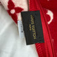 LOUIS VUITTON MP1886 Supreme Collaboration Monogram Pillow, Wool/Cashmere, Men's, Red