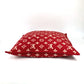 LOUIS VUITTON MP1886 Supreme Collaboration Monogram Pillow, Wool/Cashmere, Men's, Red